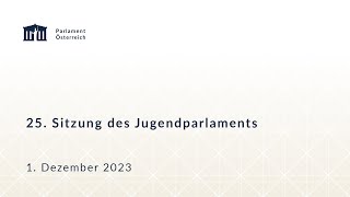 25 Sitzung des Jugendparlaments [upl. by Atews]