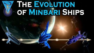 The Evolution of Minbari Ships  Babylon 5 Ships [upl. by Sybley]