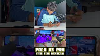 3 finger handcam gameplay solo vs squad poco x3 pro 60fps 120hz 360hz game turbo SD860 Prosecser 4kr [upl. by Hoban]