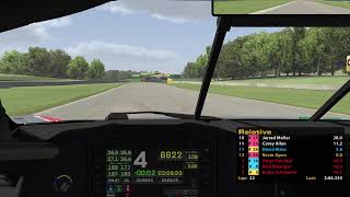 iRacing GT3 Sprint race  Road America Corvette GT3 [upl. by Danyelle1]