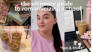 how to romanticize school 🎧 10 tips to stay motivated [upl. by Alta]