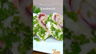 Herbal sandwich food trending sandwich vegsandwich recipe foodie easyrecipe breakfasting [upl. by Jeremy]