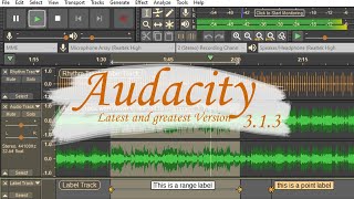 شرح برنامج Audacity ح2 تضخيم الصوت وتسريعه وازالة الضوضاء  بقية الأجزاء في الوصف [upl. by Dumanian]