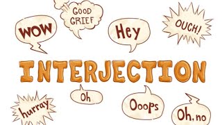 Interjection Types of interjection in grammar PARTS OF SPEECH 💬 englishgrammar [upl. by Nnylrebma]