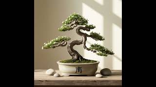 Beautiful bonsai tree shape bonsai bonsaitree bonsaimini garden [upl. by Akiner]