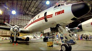 TWA Lockheed L1049G Super Constellation Tour [upl. by Demp]