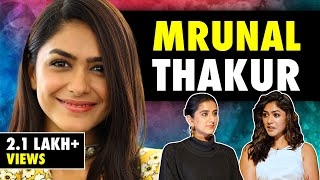 Mrunal Thakur opens up about Love Success Sita Ramam amp Body Shaming  Karishma Mehta  Ep 77 [upl. by Rebmit]