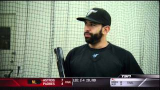 José Bautista  How He Changed His Swing [upl. by Lihka505]