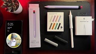 Apple Pencil 2 Grips Case and tips from Amazon [upl. by Ecinnej689]