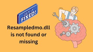 How to fix Resampledmodll is not found or missing in Windows 1110  GearUpWindows Tutorial [upl. by Justen272]