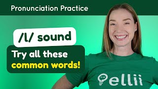 Practicing l – English Pronunciation Lesson Part 2 [upl. by Notyarb108]