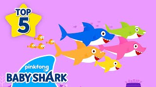 Baby Shark Doo Doo Doo Doo 1 hour  Compilation  Original Baby Shark Song  Baby Shark Official [upl. by Sivra]