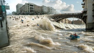 Top 35 minutes of natural disasters caught on camera Most hurricane in history Spain [upl. by Roslyn438]