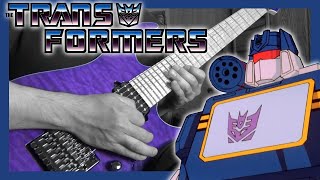 The Transformers G1  Season 1 Theme Guitar Cover feat The Lazy Eyebrow [upl. by Markowitz187]