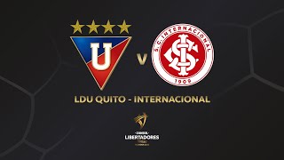 EN VIVO CONMEBOL Libertadores Sub 20  Liga de Quito vs Internacional [upl. by Aihk]