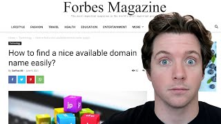 I got Browsedomains on the Forbes magazine [upl. by Arly584]