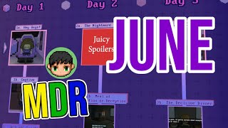 I Made a Timeline for My RPG Maker Horror Game  MDR June [upl. by Shalne]