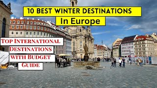 Best winter Places to Visit in Europe 10 Best Winter Destinations In Europe 2024Europe tourism [upl. by Kcirtapnaes542]