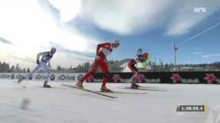 Petter Northug driter på svenskene Holmenkollen SkiVM 2011 [upl. by Naira]