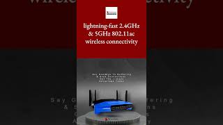 WRT1900AC Linksys AC1900 Dual Band Smart WiFi 4Ports AC Router WRT1900AC [upl. by Ringsmuth]