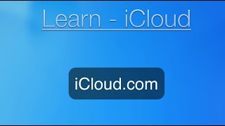 iCloud Tutorial iCloudcom website [upl. by Eilsew]