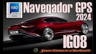 Navegador de GPS 2024  IGO8 [upl. by Nedgo478]