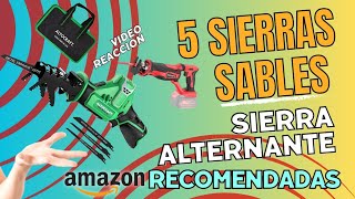 Las 5 MEJORES Sierras Recíproca BARATAS de Amazon 2024 ✅ Calidad a Batería [upl. by Nossaj]