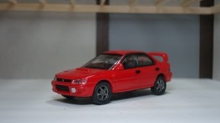 CMs 164 SUBARU IMPREZA WRX STi GC8 Active Red [upl. by Aihtibat]