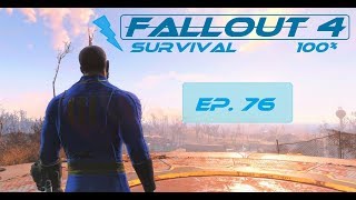 Fallout 4 Survival 100  Ep 76  Andrew station Marowskis Chem Lab [upl. by Lenahtan]