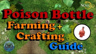 NovaRO  Poison Bottle Farming and Crafting Guide [upl. by Alamap]