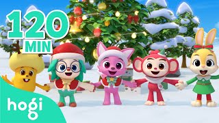 🎄 BEST Holiday Songs 2023｜Jingle Bells  More｜Merry Christmas and Happy Holidays｜Hogi Christmas [upl. by Carmelina]