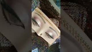 Arebic Style Makeup Tutorial music shortyoutube arbic arebc eyes makeup [upl. by Anidene]