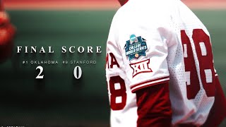 Game Recap of OU vs Stanford in WCWS [upl. by Ellatsyrc615]