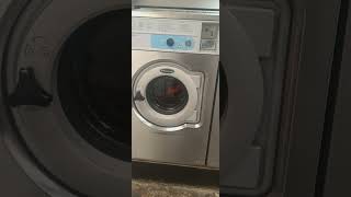 Wascomat Junior W620 Washing Machine Final Rinse And Drain In Action [upl. by Casi]