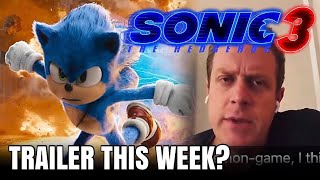 Sonic Movie 3 Trailer Coming This Week [upl. by Eemiaj]