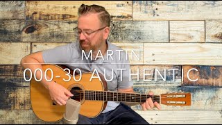 Martin 000 30 Authentic 1919 Guitar at GuitarGalcom [upl. by Solegna]