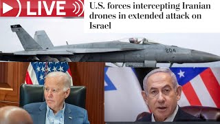 LIVE BREAKING IRAN STRIKES ISRAEL  USA SENDS JETS IN AIR [upl. by Wehhtam]