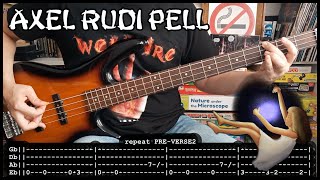 AXEL RUDI PELL  Broken dreams BASS TABS lyrics  PDF [upl. by Huda]