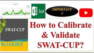 Learn SWATCUP  Calibration amp Validation  for data preparation amp simulation process using excel [upl. by Eenor996]