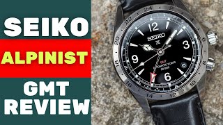 Seiko Alpinist GMT Review  A LongAwaited Marvel Unveiled [upl. by Wieren198]