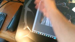 Cintiq 27QHD cracked glass  REPAIR SERVICE [upl. by Virginie]