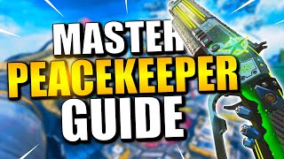 HOW TO USE THE PEACEKEEPER IN APEX LEGENDS SEASON 9  APEX LEGENDS GUIDE [upl. by Eilyw]