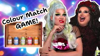 Drag Queens Attempt IMPOSSIBLE TikTok Colour Match Game [upl. by Lainahtan760]