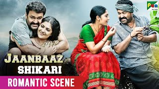 मोहनलाल  कमलिनी Romantic Scene  Jaanbaaz Shikari  Hindi Dubbed Movie  Jagapathi Babu [upl. by Hal]