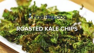 Roasted Kale Chips Recipe [upl. by Witte429]