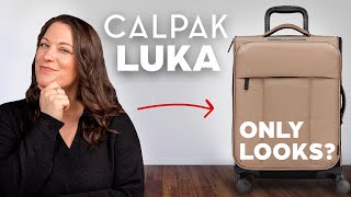 Calpak Luka Carry On All Style No Substance Honest Luggage Review [upl. by Jewett]