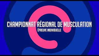 Épreuves des championnats régionaux de musculation individuels 2024 [upl. by Dolphin195]