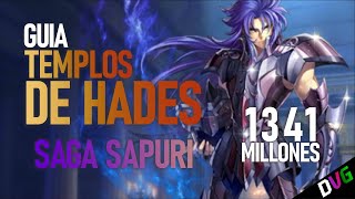 GUÍA DE TEMPLOS DE HADES SAGA SAPURI 1341 MILLONES DE DAÑO  GUÍAS ENERO 2024 DIFICULTAD DIFÍCIL [upl. by Cornela956]