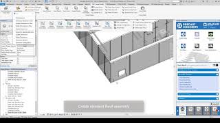 Lshaped Precast Wall in Revit Sneakpeek [upl. by Komara896]