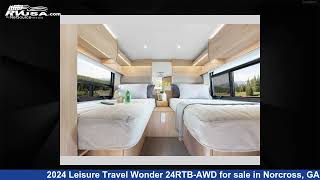 Spectacular 2024 Leisure Travel Wonder Class B RV For Sale in Norcross GA  RVUSAcom [upl. by Nagear]